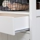 370-000035 Ντουλάπι-στήλη Sejo pakoworld mdf λευκό 60x32.5x154εκ