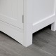 370-000035 Ντουλάπι-στήλη Sejo pakoworld mdf λευκό 60x32.5x154εκ