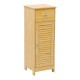 370-000034 Ντουλάπι-στήλη Chesy pakoworld mdf σε φυσική απόχρωση 32x30x87εκ