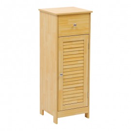 370-000034 Ντουλάπι-στήλη Chesy pakoworld mdf σε φυσική απόχρωση 32x30x87εκ