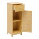 370-000034 Ντουλάπι-στήλη Chesy pakoworld mdf σε φυσική απόχρωση 32x30x87εκ
