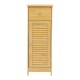 370-000034 Ντουλάπι-στήλη Chesy pakoworld mdf σε φυσική απόχρωση 32x30x87εκ