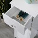 370-000033 Ντουλάπι-στήλη Chesy pakoworld mdf λευκό 32x30x87εκ
