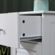 370-000033 Ντουλάπι-στήλη Chesy pakoworld mdf λευκό 32x30x87εκ