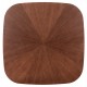 ΣΕΤ ΤΡΑΠΕΖΑΡΙΑΣ 9ΤΜΧ RIDER HM21341 ΤΡΑΠΕΖΙ ΑΠΟ MDF--ΚΑΡΕΚΛΕΣ RUBBERWOOD & ΥΦΑΣΜΑ