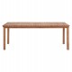 ΤΡΑΠΕΖΙ ΟΡΘΟΓΩΝΙΟ FINTO HM6616 ΞΥΛΟ TEAK--ΦΥΣΙΚΟ 200x100x75Υεκ.