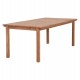 ΤΡΑΠΕΖΙ ΟΡΘΟΓΩΝΙΟ FINTO HM6616 ΞΥΛΟ TEAK--ΦΥΣΙΚΟ 200x100x75Υεκ.