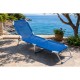 CDL22-11  ΞΑΠΛΩΣΤΡΑ ΘΑΛΑΣΣΗΣ ΑΛΟΥΜΙΝΙΟΥ ΜΠΛΕ 185x53x26cm