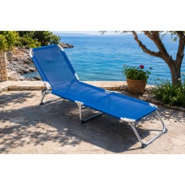 CDL22-11  ΞΑΠΛΩΣΤΡΑ ΘΑΛΑΣΣΗΣ ΑΛΟΥΜΙΝΙΟΥ ΜΠΛΕ 185x53x26cm
