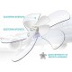 Morris MFS-16216 Ανεμιστήρας Δαπέδου Ορθοστάτης 40cm 60W με Tηλεχειριστήριο Μαύρος