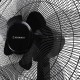 Morris MFS-16216 Ανεμιστήρας Δαπέδου Ορθοστάτης 40cm 60W με Tηλεχειριστήριο Μαύρος