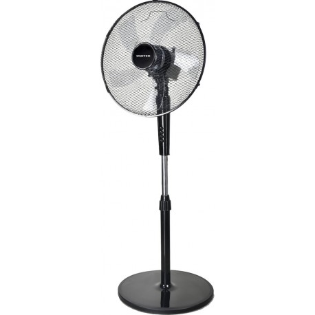 United USF-781 Ανεμιστήρας Δαπέδου Ορθοστάτης 40cm 45W Μαύρος