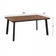 ΣΕΤ ΤΡΑΠΕΖΑΡΙΑΣ 5ΤΜΧ TABER HM10824.02 ΑΛΟΥΜ. ΣΚΟΥΡΟ ΓΚΡΙ--POLYWOOD--P.E.ΣΧΟΙΝΙ ΜΠΕΖ