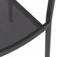 ΣΕΤ ΤΡΑΠΕΖΑΡΙΑΣ 5ΤΜΧ TABER HM10832.01 ΚΑΡΕΚΛΕΣ & ΤΡΑΠΕΖΙ ΑΛΟΥΜ.-POLYWOOD-ΓΚΡΙ