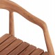 ΣΕΤ ΤΡΑΠΕΖΑΡΙΑΣ ΕΞ.ΧΩΡΟΥ 5ΤΜΧ EBENIZER HM10915 ΞΥΛΟ TEAK ΣΕ ΦΥΣΙΚΟ
