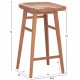 ΣΕΤ ΤΡΑΠΕΖΙ ΜΕ 2 ΣΚΑΜΠΟ ΜΠΑΡ BOLMAR HM10917 ΞΥΛΟ TEAK ΣΕ ΦΥΣΙΚΟ ΧΡΩΜΑ