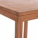 ΣΕΤ ΤΡΑΠΕΖΙ ΜΕ 2 ΣΚΑΜΠΟ ΜΠΑΡ BOLMAR HM10917 ΞΥΛΟ TEAK ΣΕ ΦΥΣΙΚΟ ΧΡΩΜΑ