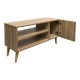 049-000118 Έπιπλο τηλεόρασης Orianne pakoworld σε sonoma απόχρωση 90x32x46εκ
