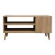 049-000118 Έπιπλο τηλεόρασης Orianne pakoworld σε sonoma απόχρωση 90x32x46εκ