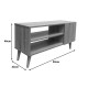 049-000118 Έπιπλο τηλεόρασης Orianne pakoworld σε sonoma απόχρωση 90x32x46εκ