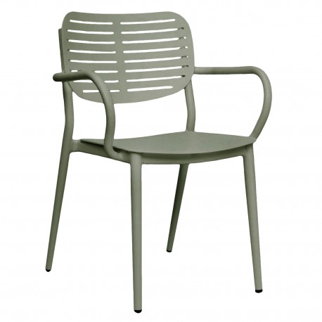 ΠΟΛΥΘΡΟΝΑ ΤΡΑΠΕΖΑΡΙΑΣ HILLIARD HM6644.07 ΑΛΟΥΜΙΝΙΟ ΣΕ OLIVE GREEN 56x58x80Υεκ