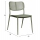 ΚΑΡΕΚΛΑ ΤΡΑΠΕΖΑΡΙΑΣ HILLIARD HM6645.07 ΑΛΟΥΜΙΝΙΟ OLIVE GREEN 44.5x58x80Υεκ