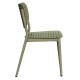 ΚΑΡΕΚΛΑ ΤΡΑΠΕΖΑΡΙΑΣ HILLIARD HM6645.07 ΑΛΟΥΜΙΝΙΟ OLIVE GREEN 44.5x58x80Υεκ