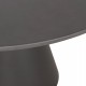 ΤΡΑΠΕΖΙ ΤΡΑΠΕΖΑΡΙΑΣ ΣΤΡΟΓΓΥΛΟ RAIKO HM6573.01 ΓΚΡΙ FIBER CEMENT Φ130x75Υεκ