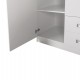 ΝΤΟΥΛΑΠΑ 3ΦΥΛΛΗ ΜΕ ΠΑΤΑΡΙ CARLY HM10891.05 ΜΕΛΑΜΙΝΗ ΣΕ ΛΕΥΚΟ 150X55Χ240Υεκ.
