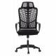 ΚΑΡΕΚΛΑ ΓΡΑΦΕΙΟΥ ELVAR HM1219.01 ΜΑΥΡO MESH--ΒΑΣΗ ΠΟΛΥΠΡΟΠΥΛΕΝΙΟΥ 63x56x125Υεκ