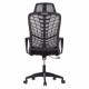 ΚΑΡΕΚΛΑ ΓΡΑΦΕΙΟΥ ELVAR HM1219.01 ΜΑΥΡO MESH--ΒΑΣΗ ΠΟΛΥΠΡΟΠΥΛΕΝΙΟΥ 63x56x125Υεκ