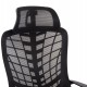 ΚΑΡΕΚΛΑ ΓΡΑΦΕΙΟΥ ELVAR HM1219.01 ΜΑΥΡO MESH--ΒΑΣΗ ΠΟΛΥΠΡΟΠΥΛΕΝΙΟΥ 63x56x125Υεκ