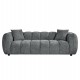 ΚΑΝΑΠΕΣ 3-ΘΕΣΙΟΣ LYKKE HM3323.01 ΓΚΡΙ ΥΦΑΣΜΑ 229x89x70Υεκ