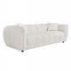 ΚΑΝΑΠΕΣ 3-ΘΕΣΙΟΣ LYKKE HM3323.02 ΕΚΡΟΥ ΥΦΑΣΜΑ 229x89x70Υεκ