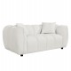 ΚΑΝΑΠΕΣ 2-ΘΕΣΙΟΣ LYKKE HM3324.02 ΕΚΡΟΥ ΥΦΑΣΜΑ 172x89x70Υεκ.