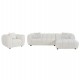 ΣΕΤ ΚΑΝΑΠΕΣ ΓΩΝΙΑ (ΔΕΞΙΑ)-ΠΟΛΥΘΡΟΝΑ LOUNGE LYKKE HM10820.02R ΕΚΡΟΥ ΥΦΑΣΜΑ