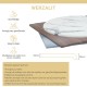 215-000069 Επιφάνεια τραπεζιού Noble pakoworld Werzalit καρυδί 120x80εκ πάχους 35mm