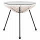 ΣΕΤ ΕΞΩΤΕΡΙΚΟΥ ΧΩΡΟΥ 3ΤΜΧ ACAPULCO HM11861.12 P.E.RATTAN ΛΕΥΚΟ-ΜΕΤΑΛΛΟ ΣΕ ΜΑΥΡΟ