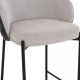 ΣΚΑΜΠΟ ΜΠΑΡ DETTON HM18430.01 ΓΚΡΙ ΥΦΑΣΜΑ-ΜΕΤΑΛ.ΜΑΥΡΟΣ ΣΚΕΛΕΤΟΣ 55x50x97Υεκ