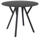20-0825 MAX ΤΡΑΠΕΖΙ Φ90Χ74εκ. BLACK LAMINATE 12mm