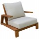 ΠΟΛΥΘΡΟΝΑ LOUNGE MIREX HM6641 ΞΥΛΟ ΑΚΑΚΙΑΣ ΦΥΣΙΚΟ-ΕΚΡΟΥ ΜΑΞΙΛΑΡΙΑ 81x96x68Υεκ