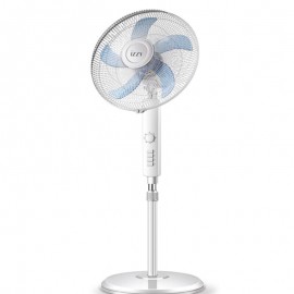Izzy IZ-9020+ Ανεμιστήρας Ορθοστάτης 70W Διαμέτρου 40cm Λευκός