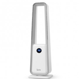 Izzy IZ-9087 Ανεμιστήρας Δαπέδου Χωρίς Πτερύγια 80W με Τηλεχειριστήριο