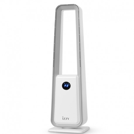 Izzy IZ-9087 Ανεμιστήρας Δαπέδου Χωρίς Πτερύγια 80W με Τηλεχειριστήριο