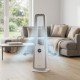 Izzy IZ-9087 Ανεμιστήρας Δαπέδου Χωρίς Πτερύγια 80W με Τηλεχειριστήριο