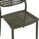 ΚΑΡΕΚΛΑ ΤΡΑΠΕΖΑΡΙΑΣ HILLIARD HM6645.07 ΑΛΟΥΜΙΝΙΟ OLIVE GREEN 46x54x78Υεκ