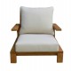 ΣΕΤ ΣΑΛΟΝΙ LOUNGE 4ΤΜΧ MIREX HM6521 ΞΥΛΟ ΑΚΑΚΙΑΣ--ΠΟΛΥΕΣΤΕΡΙΚΑ ΜΑΞΙΛΑΡΙΑ ΕΚΡΟΥ