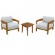 LOUNGE ΣΕΤ SOLARA HM10892 ΤΡΑΠΕΖΑΚΙ & 2 ΠΟΛΥΘΡΟΝΕΣ--ΞΥΛΟ ΑΚΑΚΙΑΣ--ΕΚΡΟΥ ΜΑΞΙΛΑΡΙΑ