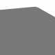 ΤΡΑΠΕΖΙ ΤΡΑΠΕΖΑΡΙΑΣ FIBER CEMENT & ΞΥΛΟ ΑΚΑΚΙΑΣ MAEVE HM6575.01 ΓΚΡΙ 200x100x75Υεκ