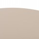 ΤΡΑΠΕΖΙ ΤΡΑΠΕΖΑΡΙΑΣ FIBER CEMENT ΣΤΡΟΓΓΥΛΟ NAYU HM6583.02 ΜΠΕΖ Φ120x73Υεκ